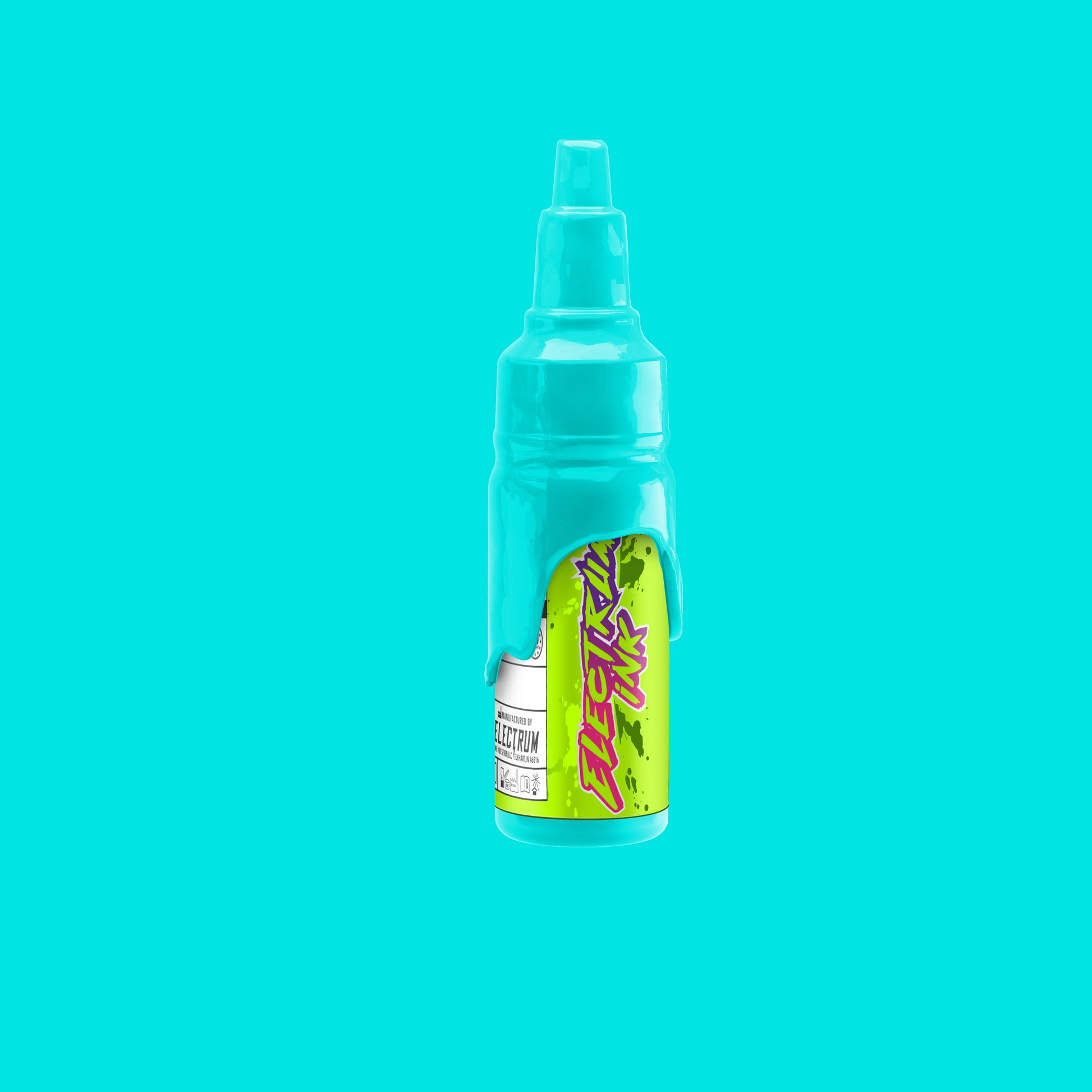 turquoise tattoo ink